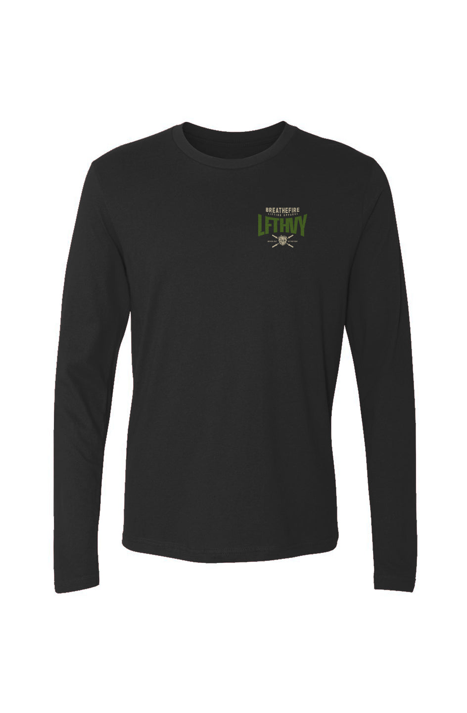 BreatheFire Lift Heavy Men's Cotton Long-Sleeve C