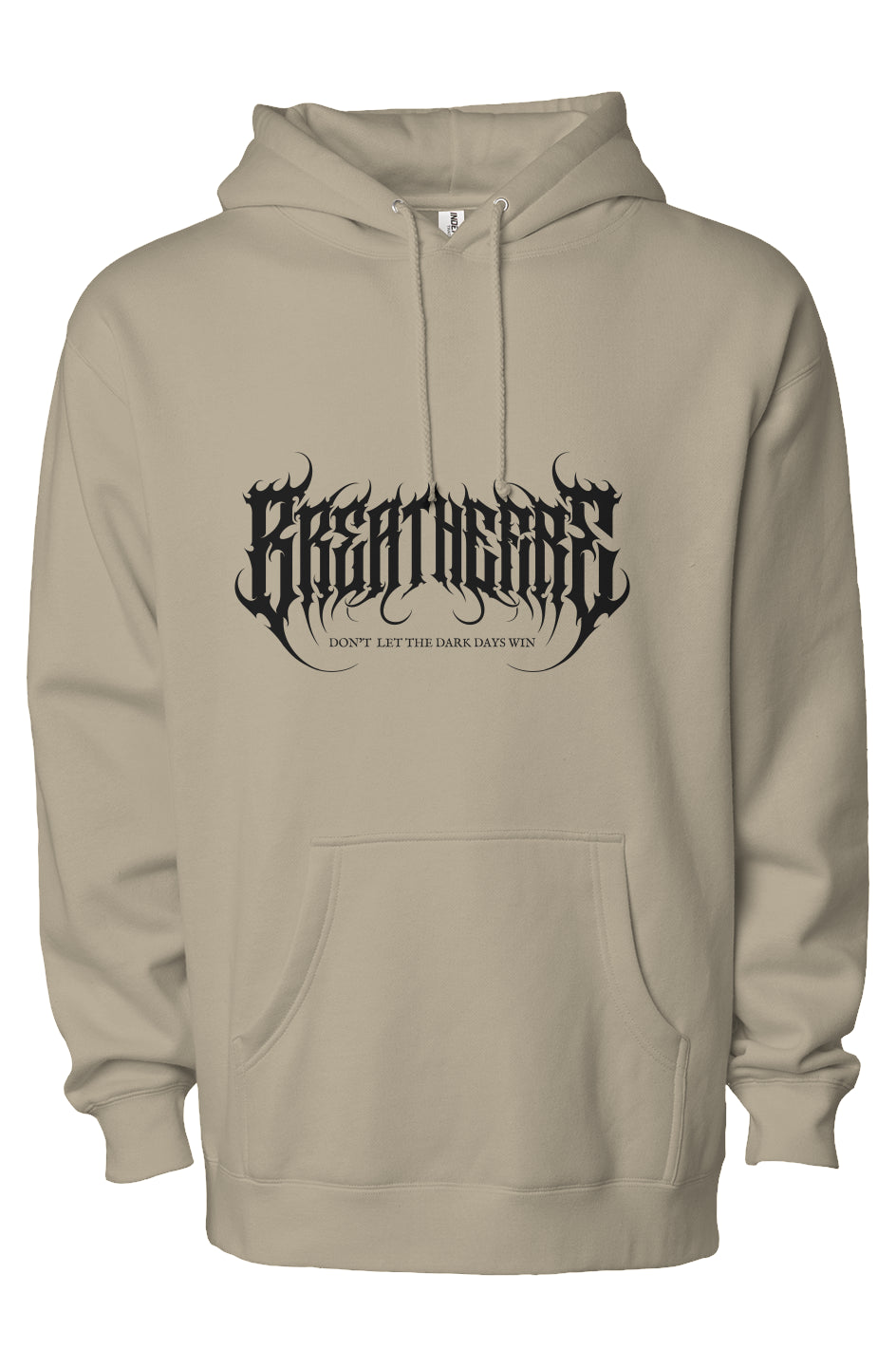 BreatheFire heavyweight pullover hoodie