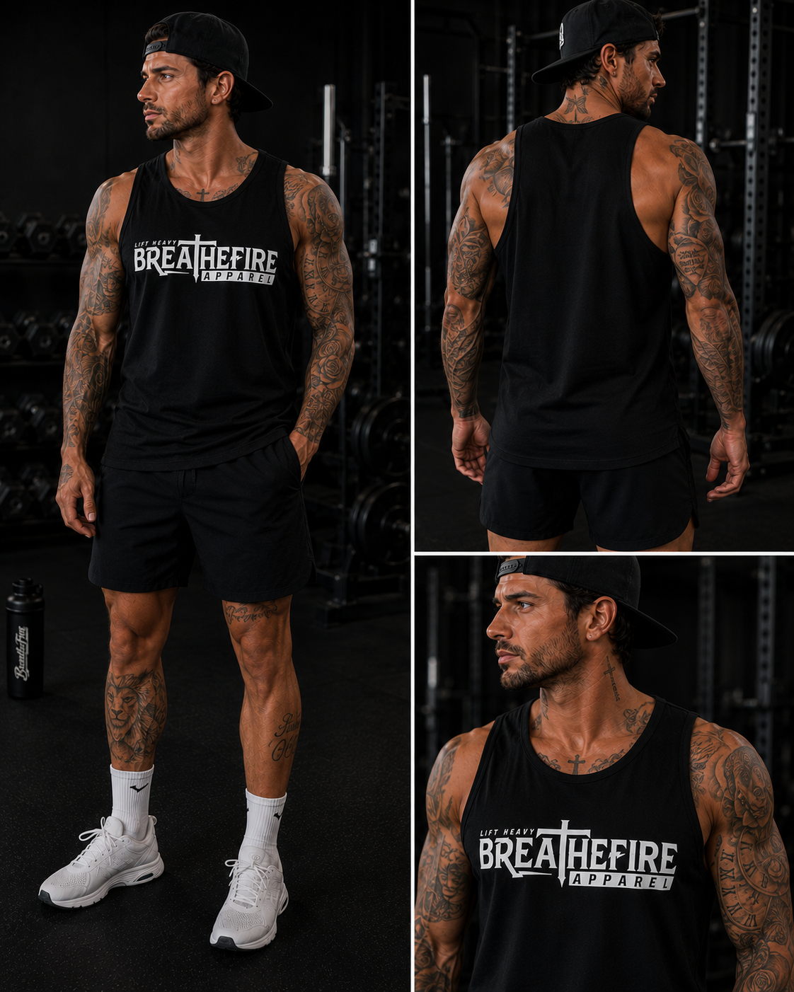 BreatheFire Unisex Tri Blend Tank