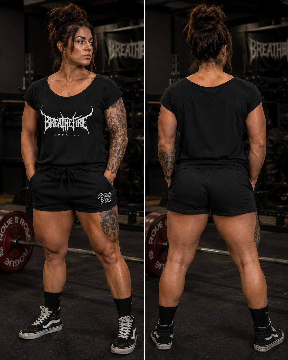 BreatheFire Womens Short