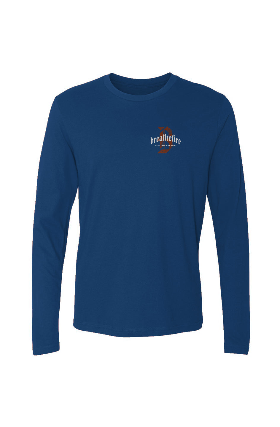 BreatheFire Cotton Long-Sleeve Crew