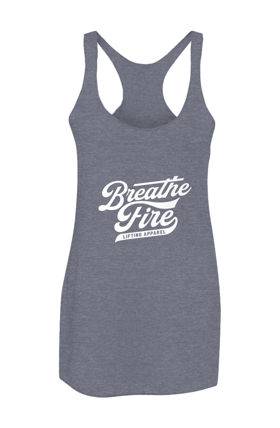 BreatheFire Women’s Triblend Racerback Tank