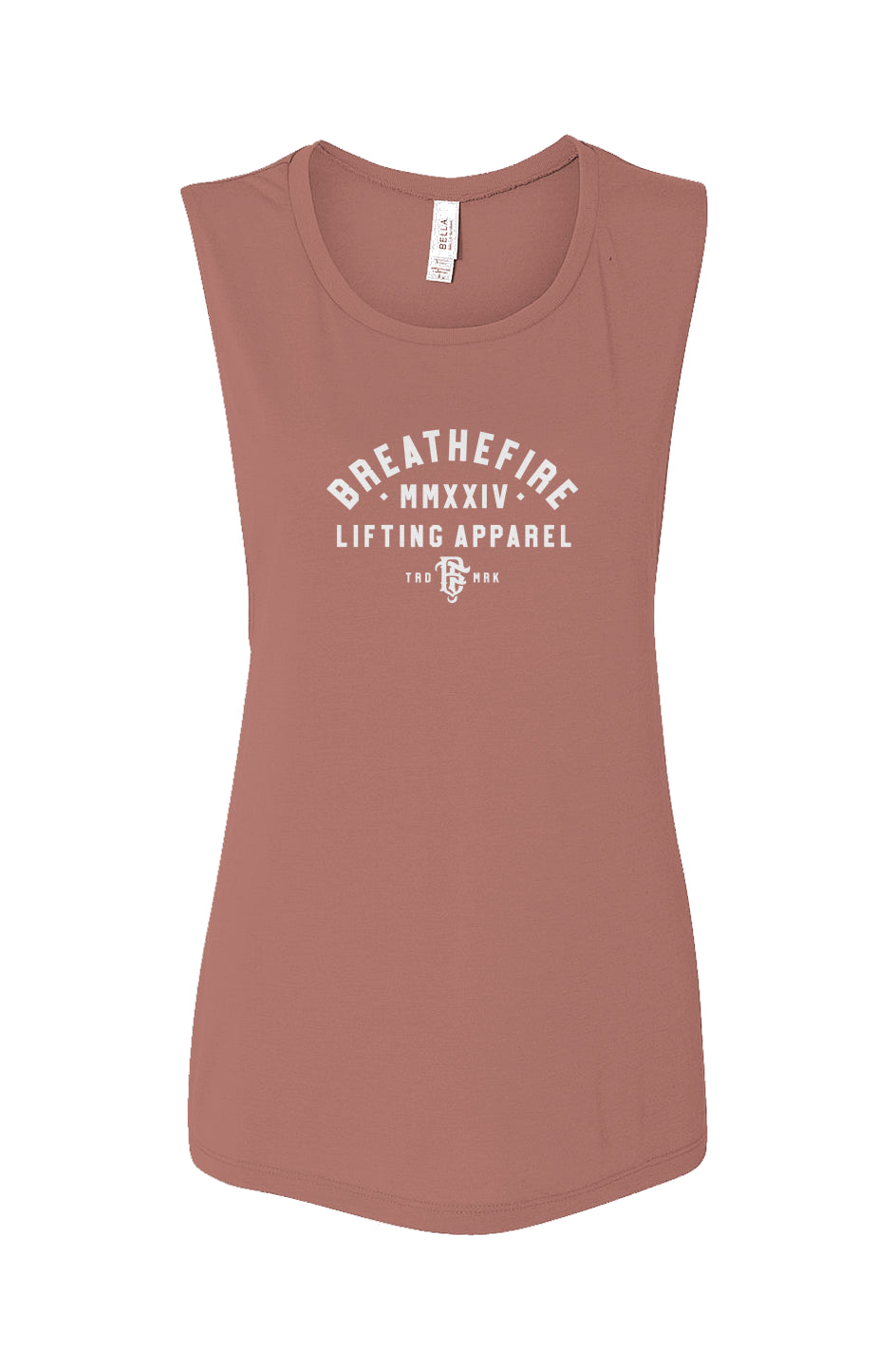 BreatheFire Flowy Scoop Muscle Tank