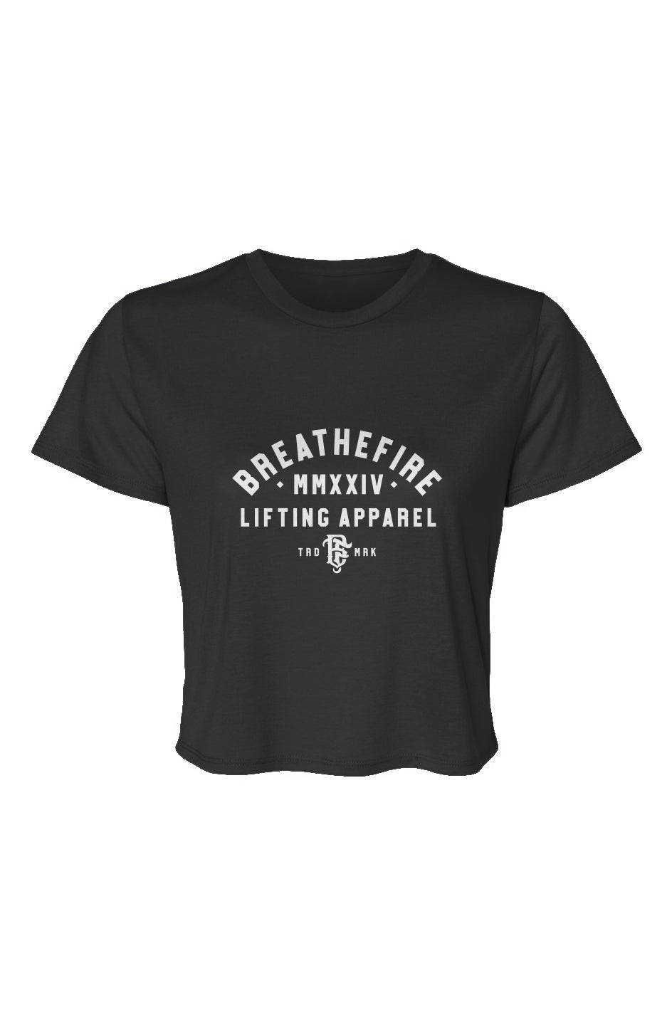 BreatheFire Women’s Flowy Cropped Tee