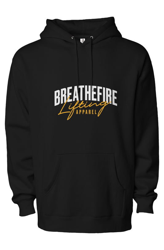 BreatheFire heavyweight pullover hoodie