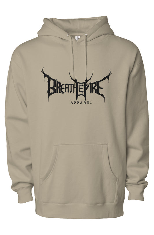 BreatheFire heavyweight pullover hoodie