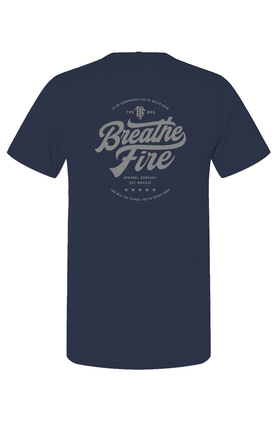 BreatheFire Script Lockup T Shirt