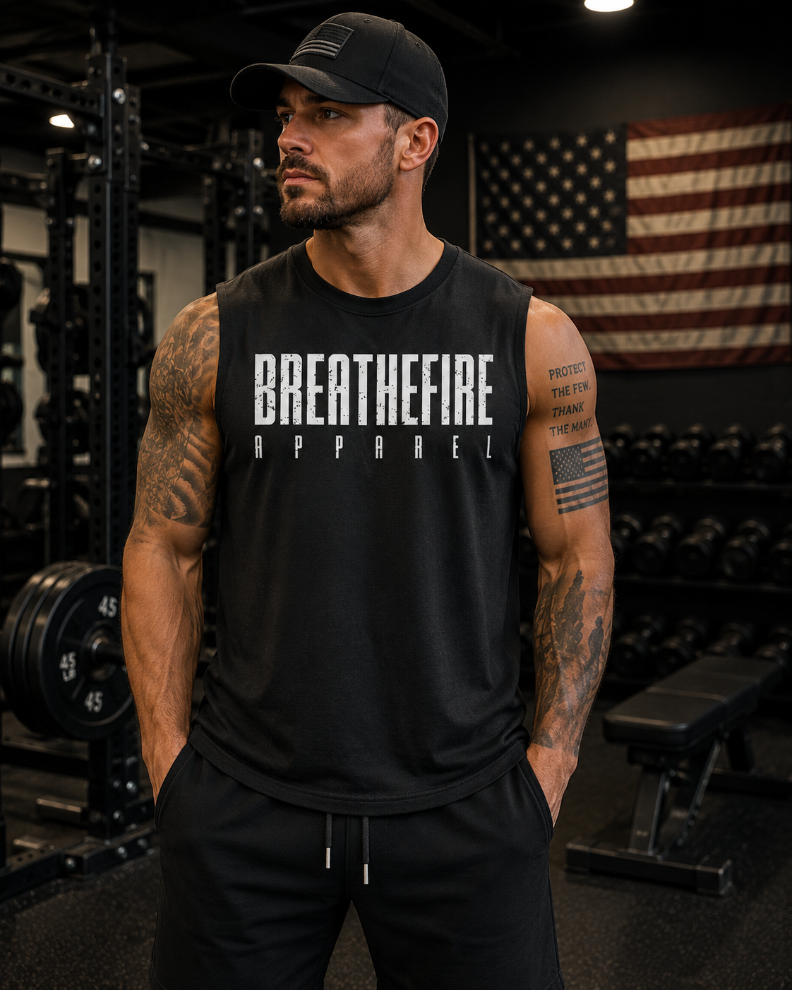 BreatheFire Muscle Tank