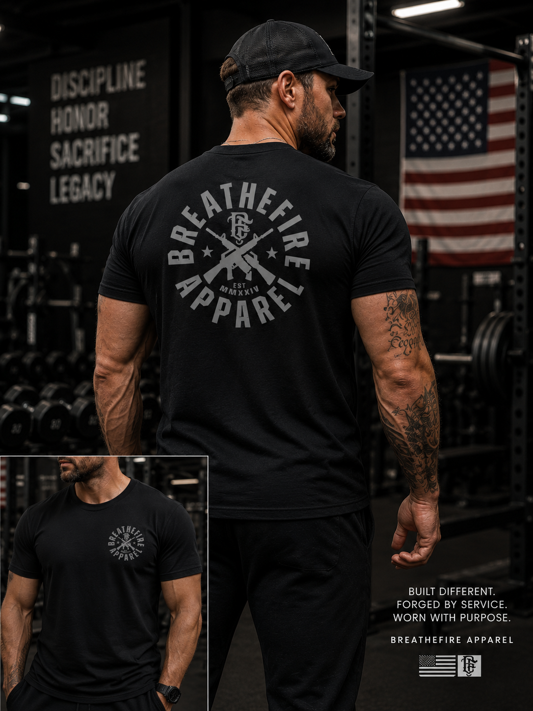 BreatheFire Logo T Shirt