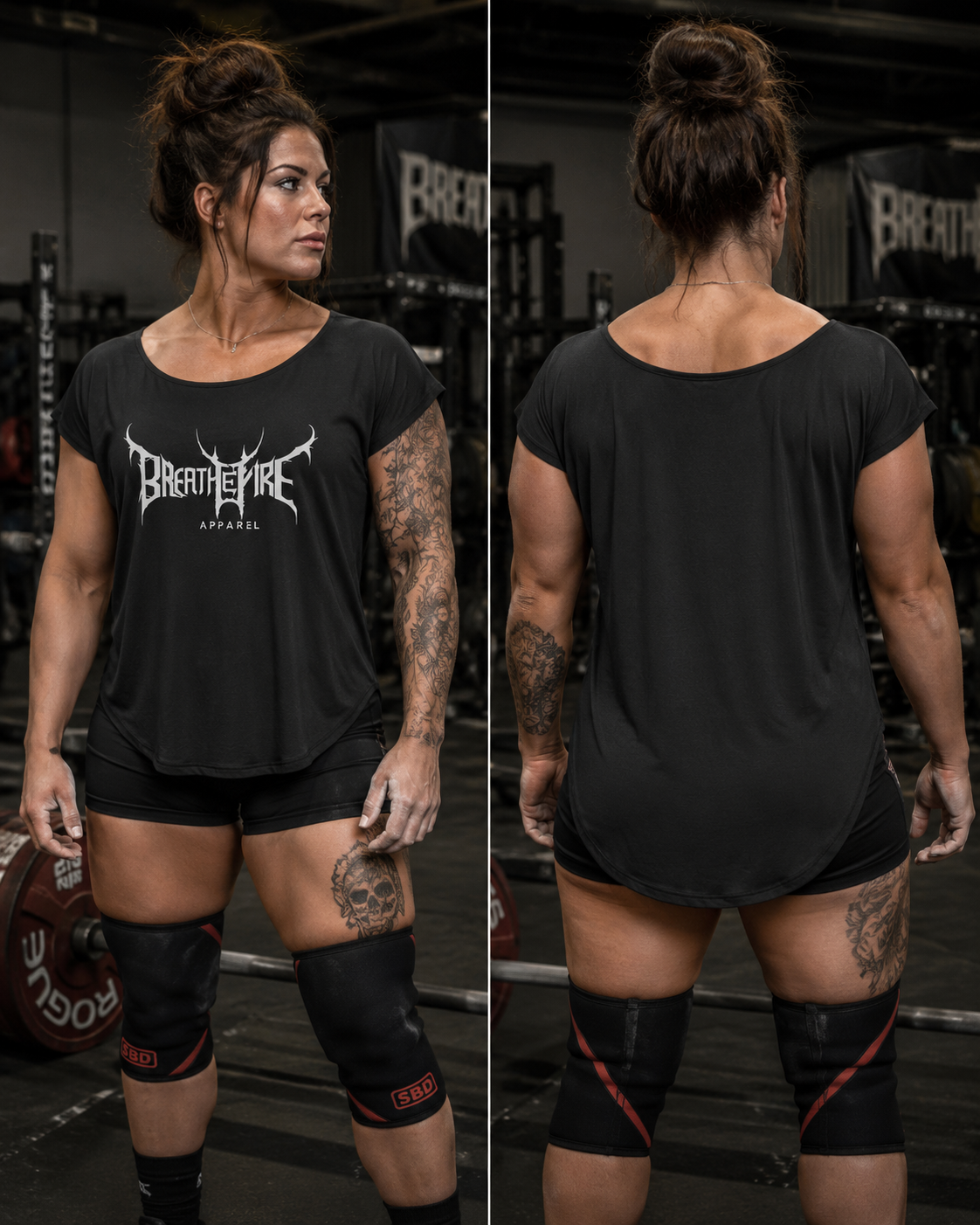 BreatheFire Women’s Triblend Short Sleeve