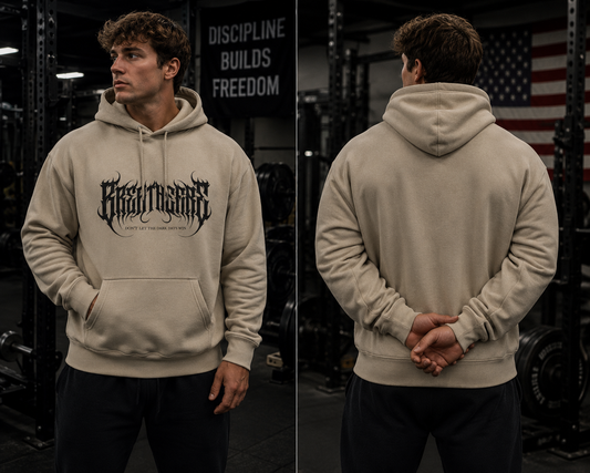 BreatheFire heavyweight pullover hoodie