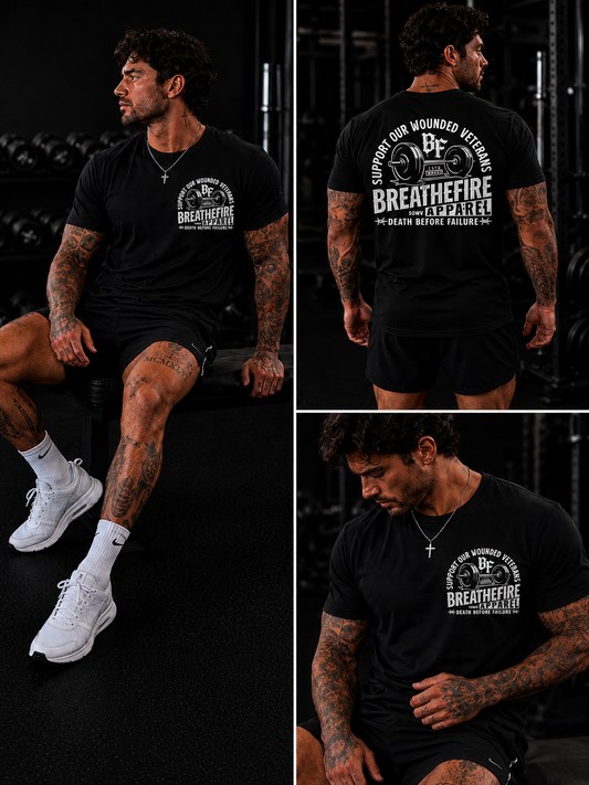 BreatheFire Triblend Short Sleeve Crew