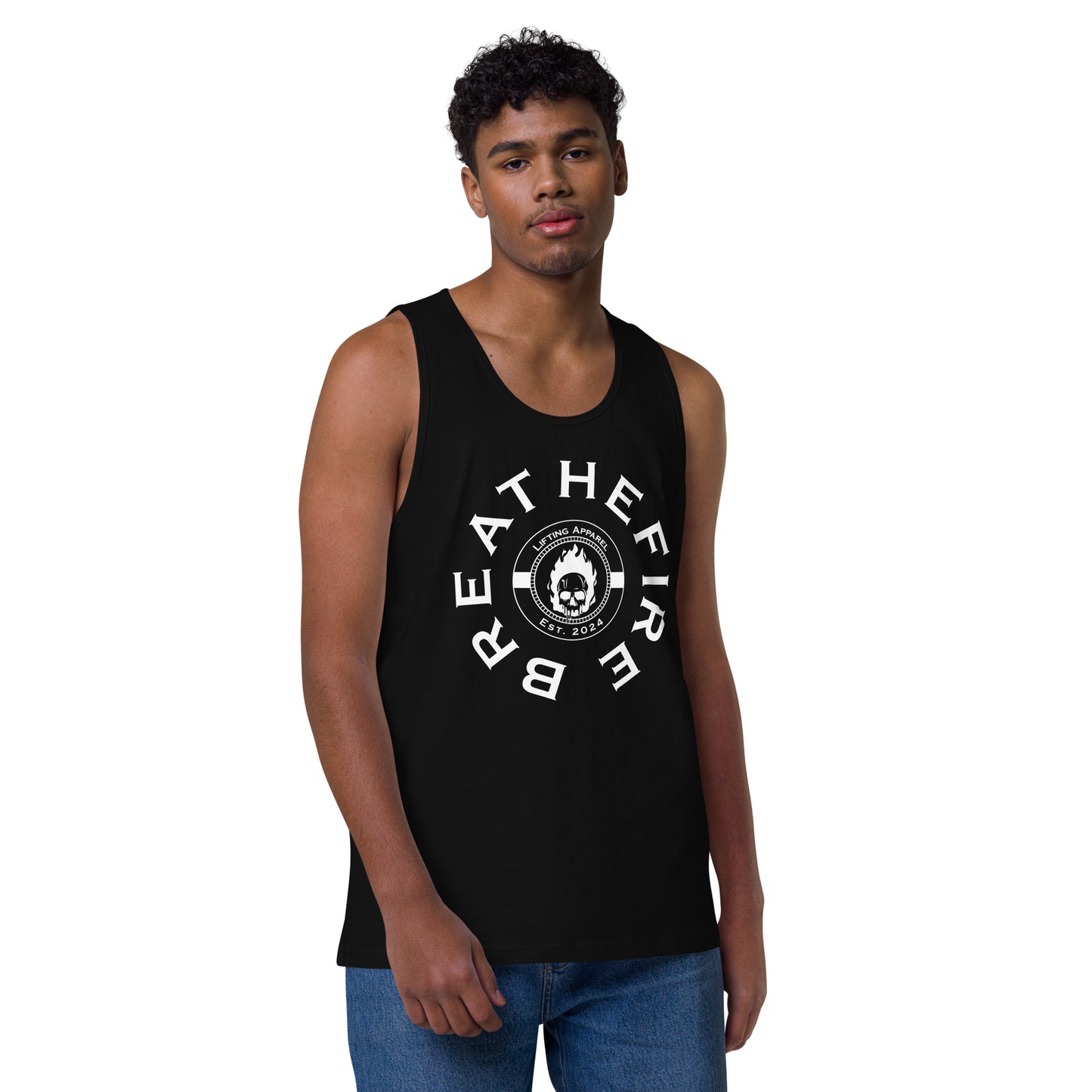 BreatheFire Men’s premium tank top