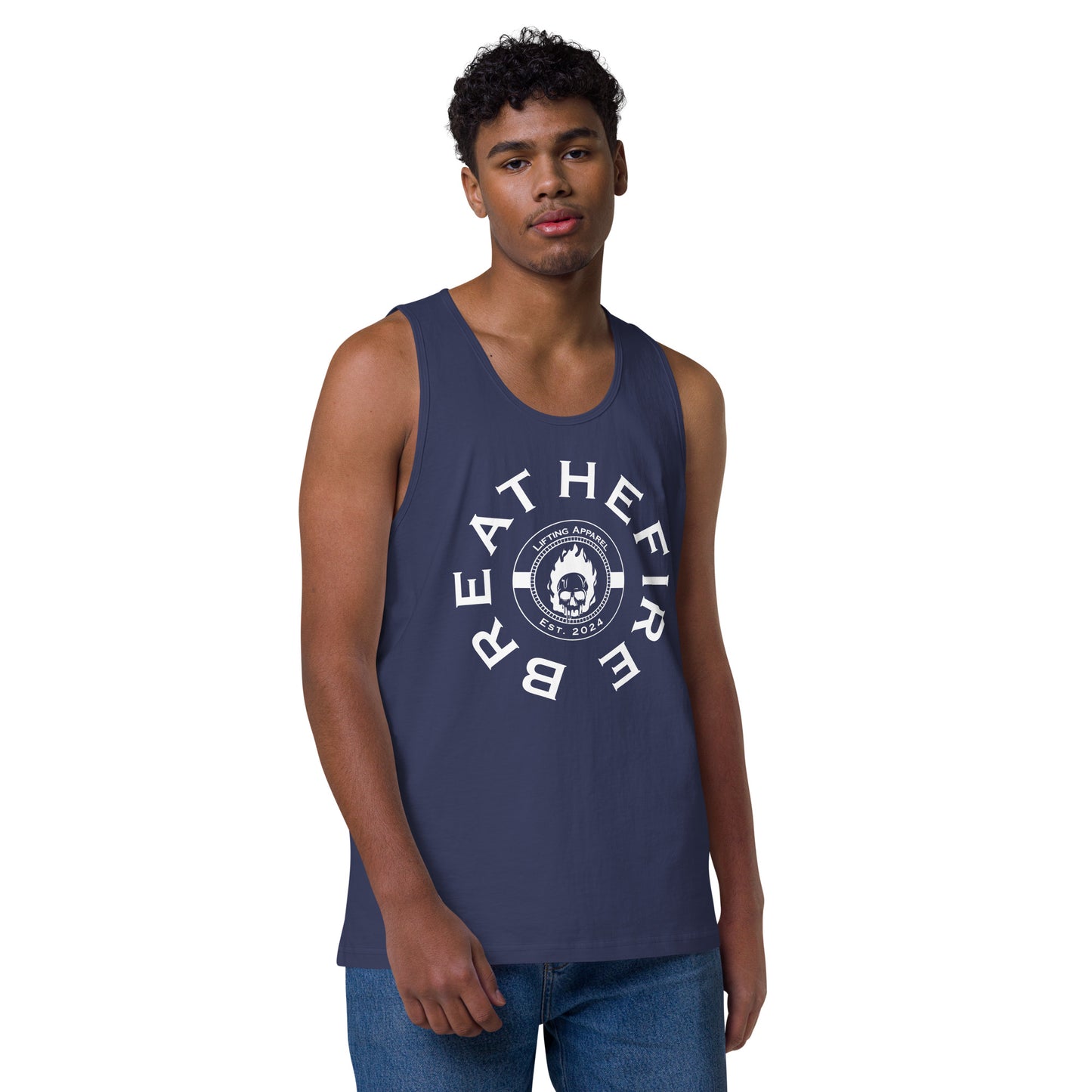 BreatheFire Men’s premium tank top