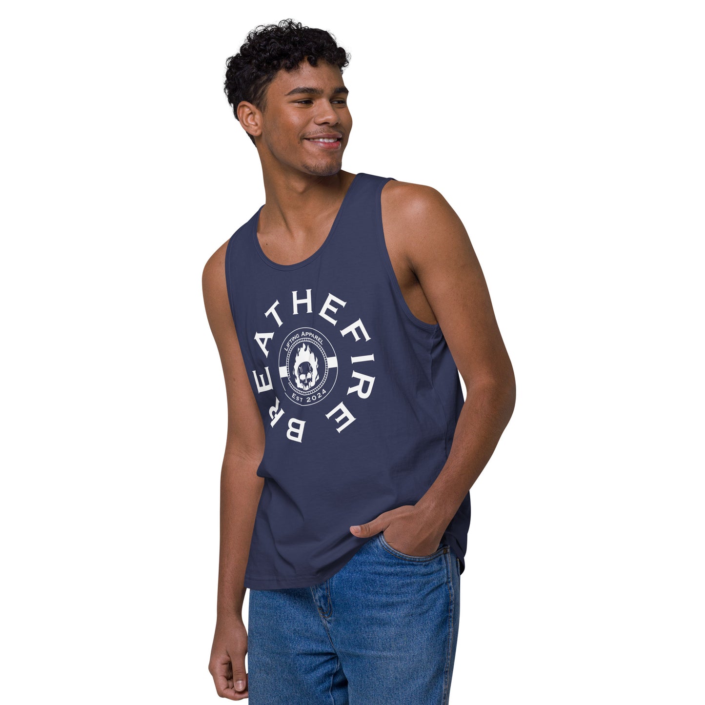 BreatheFire Men’s premium tank top