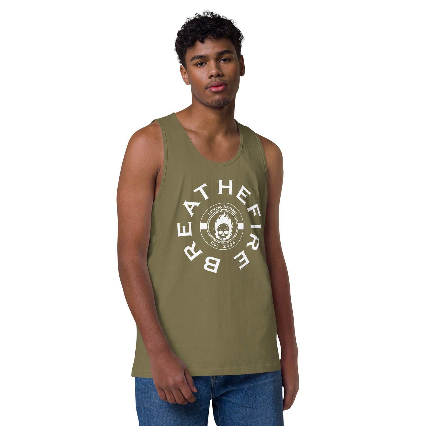 BreatheFire Men’s premium tank top