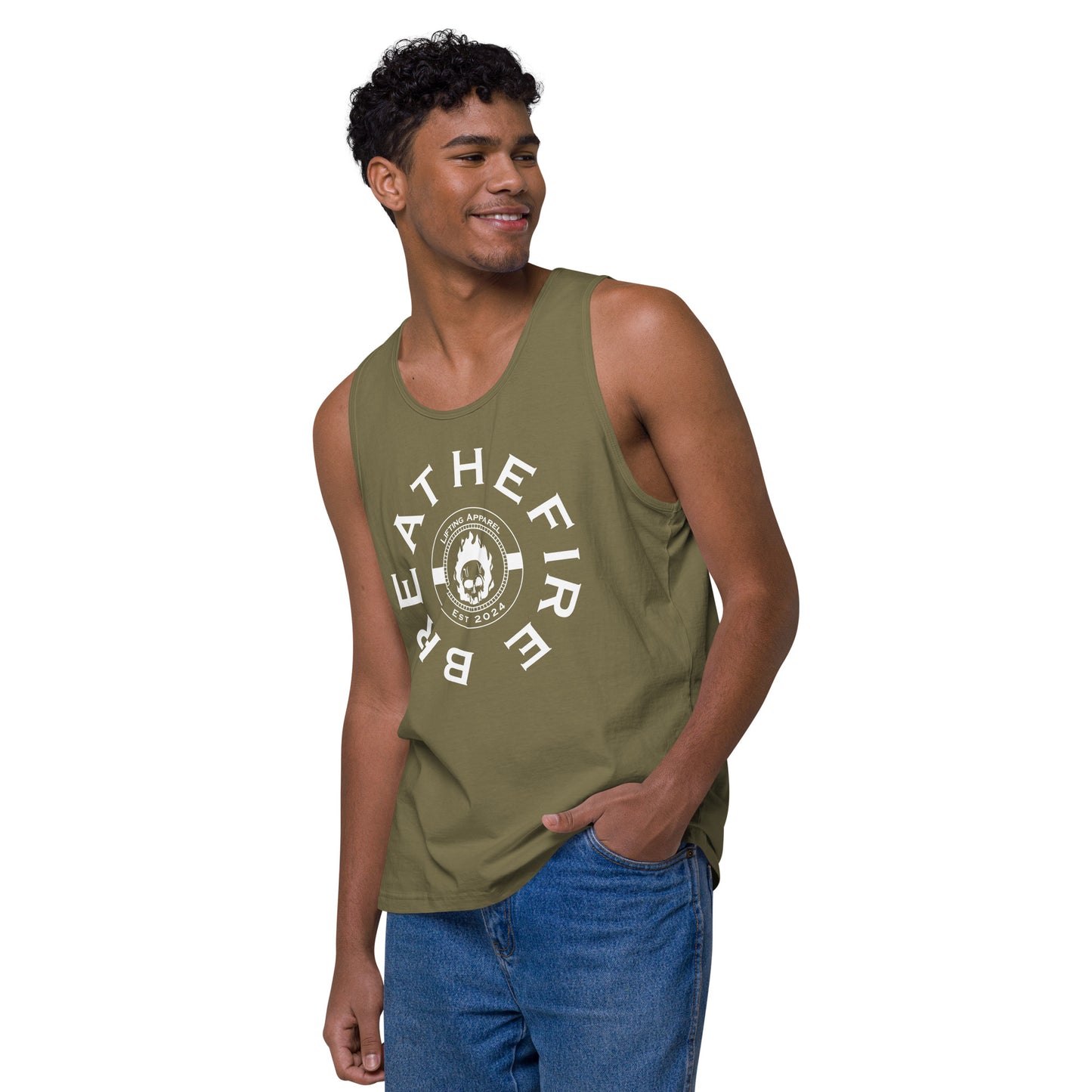 BreatheFire Men’s premium tank top