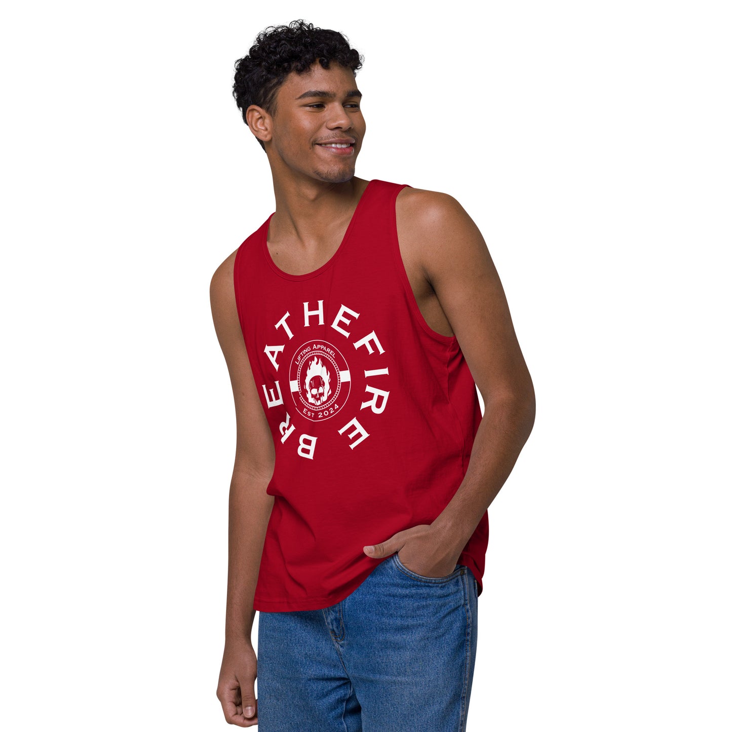 BreatheFire Men’s premium tank top