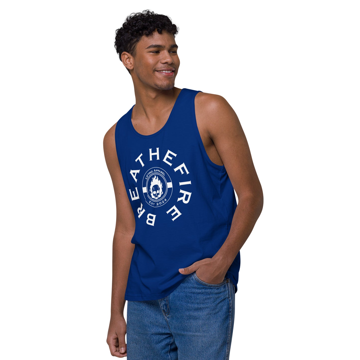 BreatheFire Men’s premium tank top