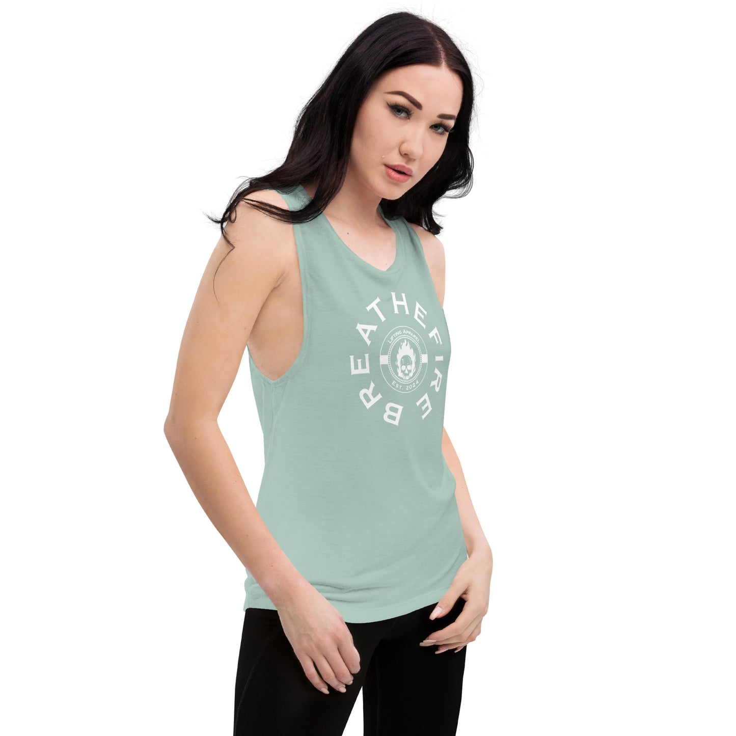 BreatheFire Ladies’ Muscle Tank