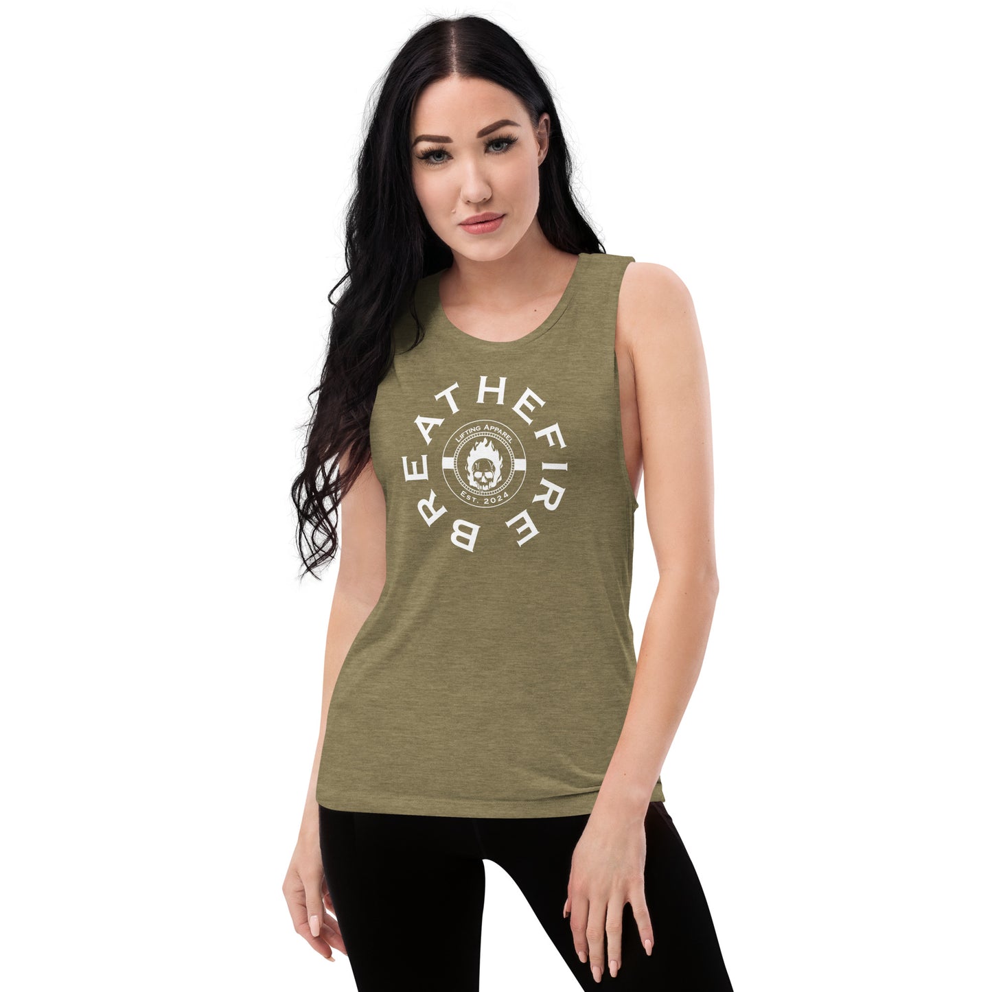 BreatheFire Ladies’ Muscle Tank